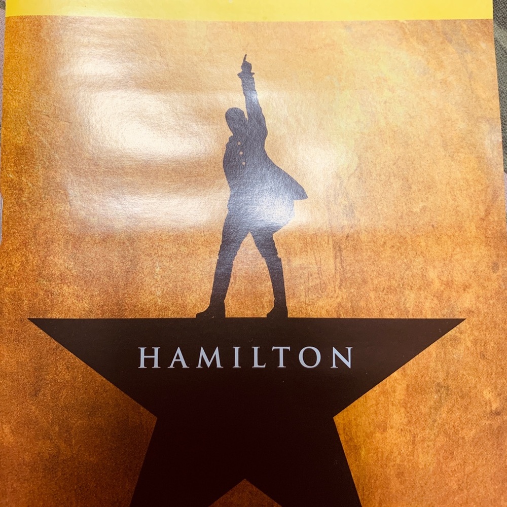 Playbill Hamilton the musical collectible Sept 2021 new gift it